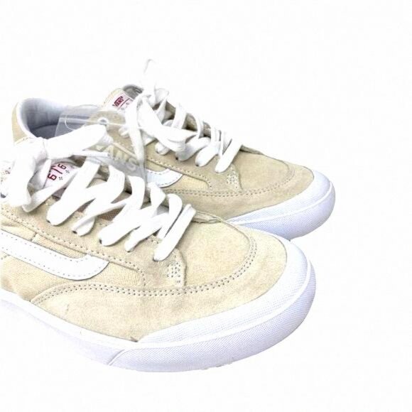 💖MEGA SALE💖VANS Berle Whitecap Suede Low Top VN0A5JIJ83M Women’s Tan White - Picture 5 of 11